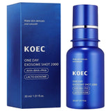 KOEC One Day Exosome Shot 2000 30ml AHA BHA PHA Anti Ageing Skin Care