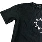 All Saints Black T-Shirt Size 9-10 Years Graphic