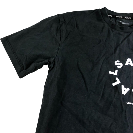 All Saints Black T-Shirt Size 9-10 Years Graphic