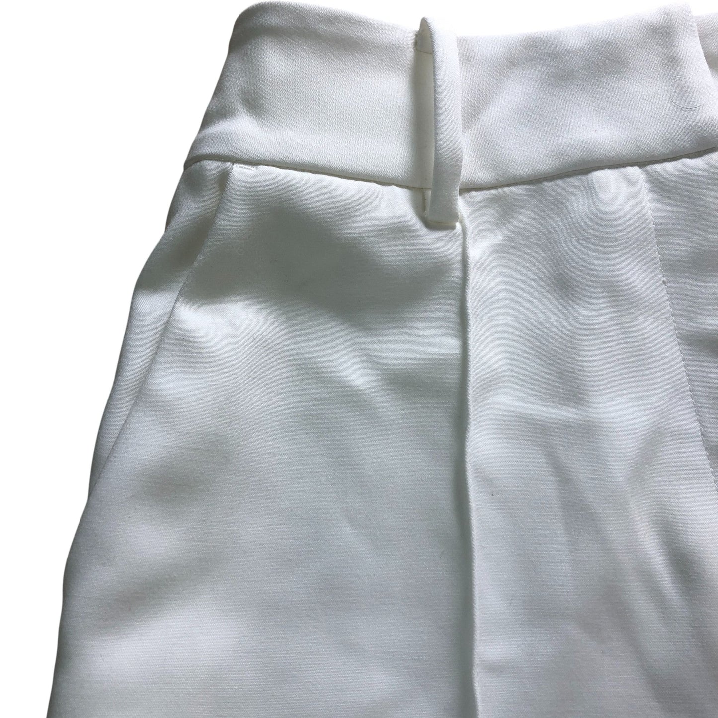 Acler Ivory Slim Fit Ankle Zip Tailored Trousers - Size 8