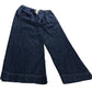 Branded Dark Indigo Elasticated Jeans - Size 18R