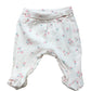 Cute Floral Baby Outfit Set 0-3 Months Girls Cotton Pink 56cm