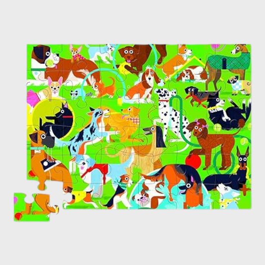 Crocodile Creek Playful Pups Floor Jigsaw Puzzle