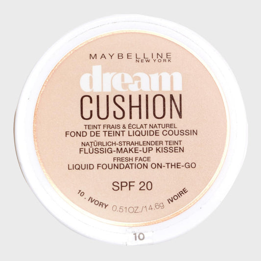 Maybelline Dream Cushion Liquid Foundation 10 Ivory 30ml