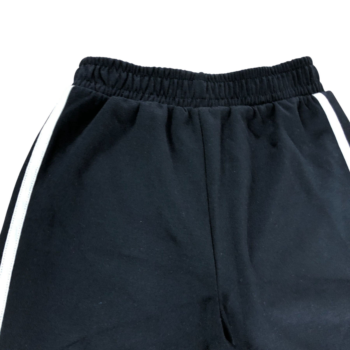 Striped Black Trousers Girls Age 6 Years Elastic Waist