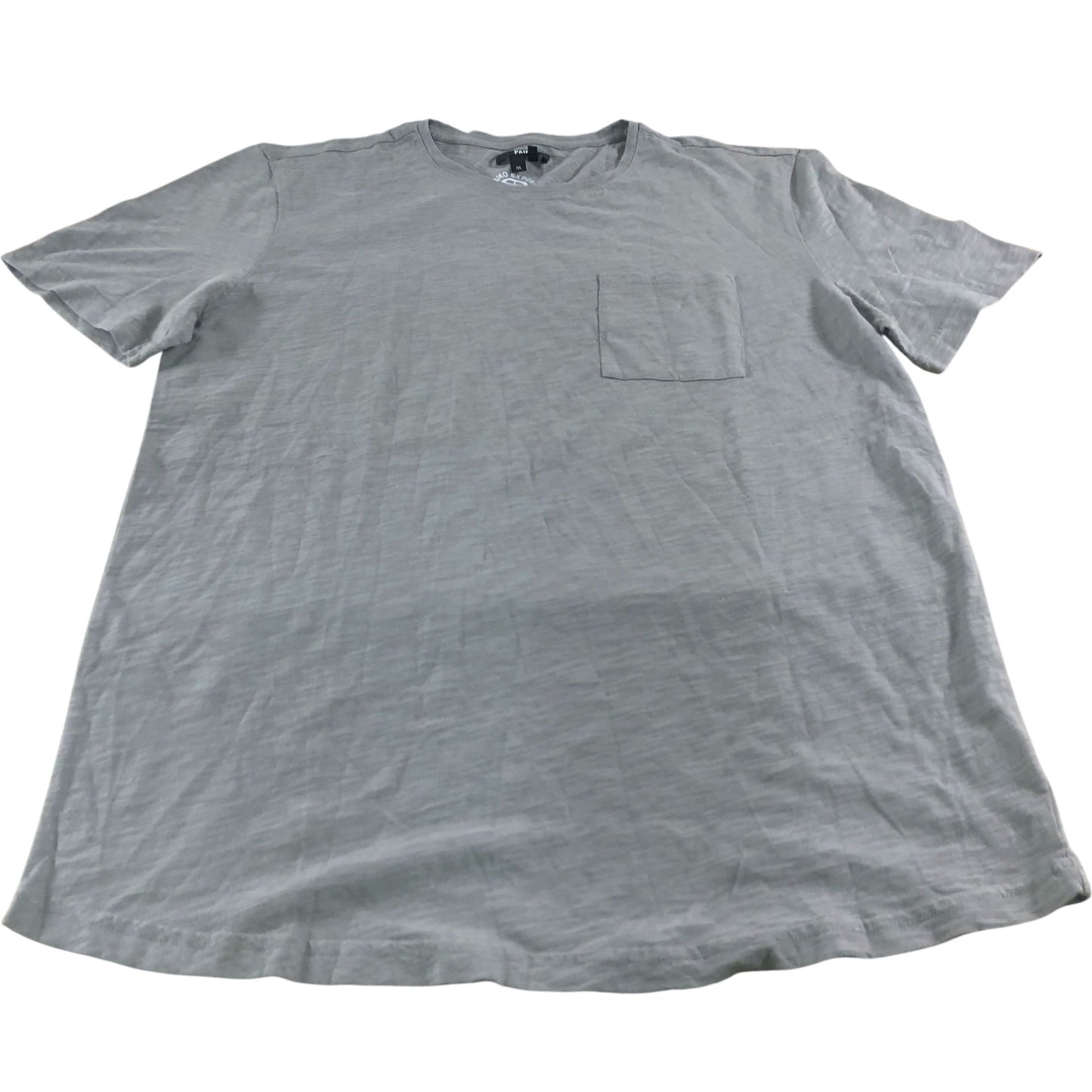 PAIGE Men's T-Shirt Size M Grey Pocket