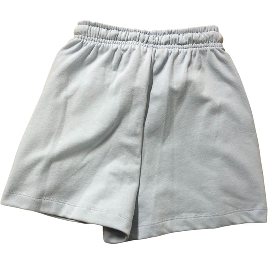 River Island Relaxed Shorts UK XS Women's Blue Cotton Elastic Waist
