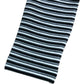 Branded Striped Midi Dress - Size 6