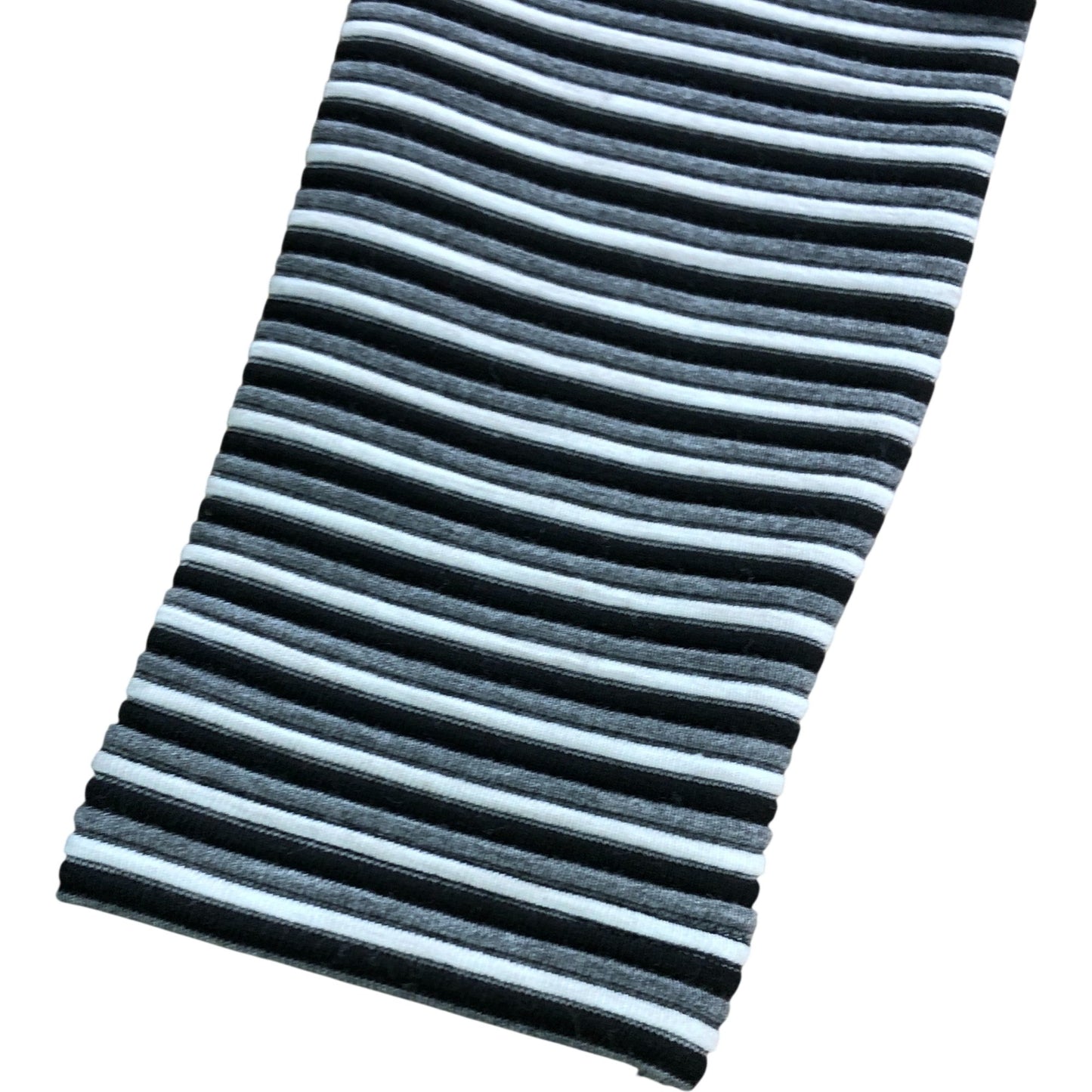 Branded Striped Midi Dress - Size 6