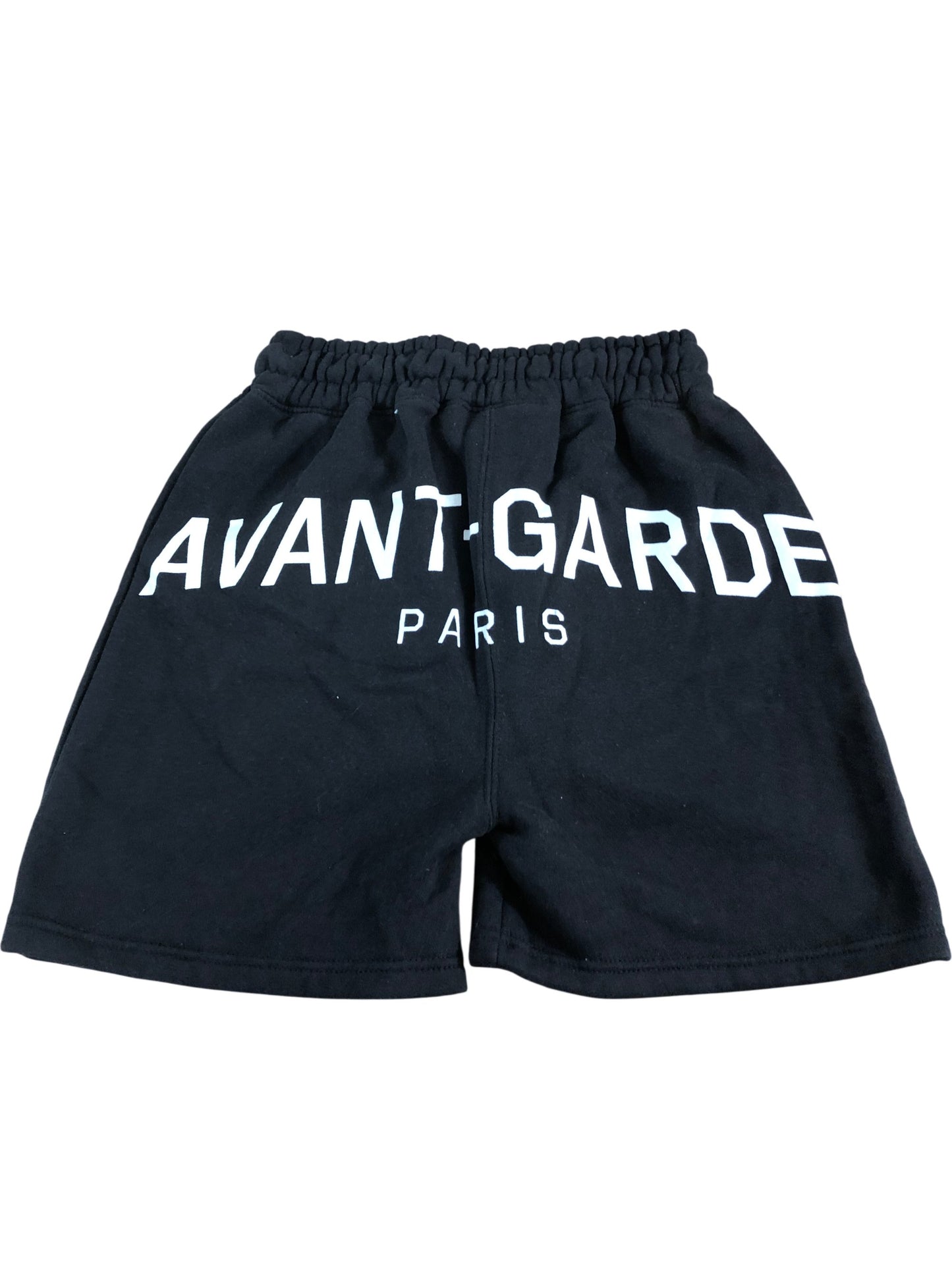 AVANT GARDE ARCHIVE Short UK S Mens Black Cotton Blend Activewear Shorts
