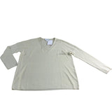 Branded V Neck Sweater 12 Women's Cream