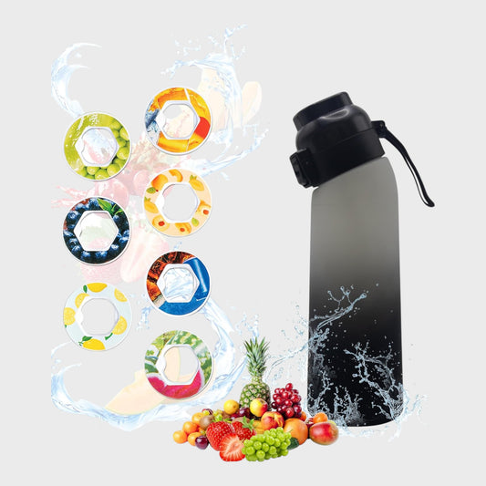 Air Water Bottle With 7 Flavour Pods - 650ml