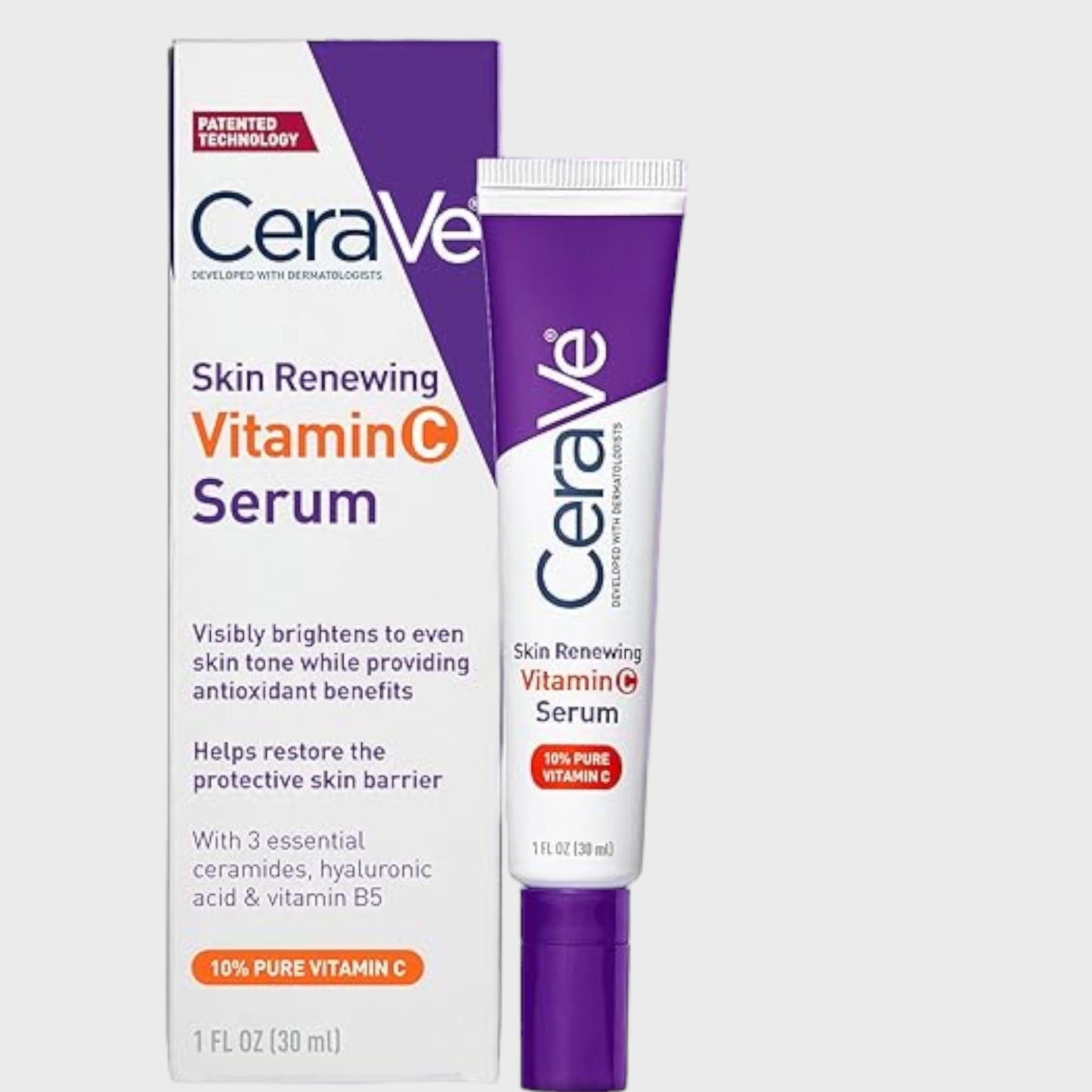 CeraVe Skin Renewing Vitamin C Face Serum - 30ml
