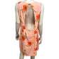 River Island Garden Dress UK18 Women's Floral Pink Sleeveless Summer Dress