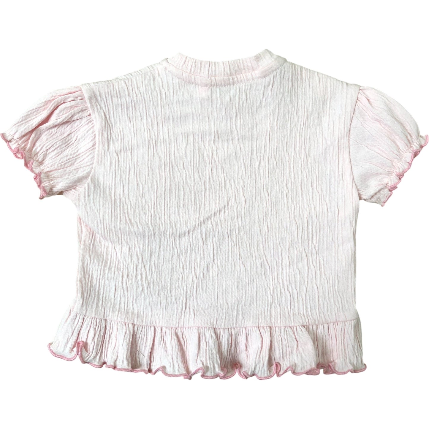 Baby River Island Pink Ruffle Sleeve Top 3 Months
