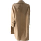 Branded Wool Double Breasted Coat UK8 Women's Camel Marl Classic Style