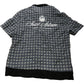 River Island Men's Short Sleeve Shirt Size S Blue Patterned Casual Top
