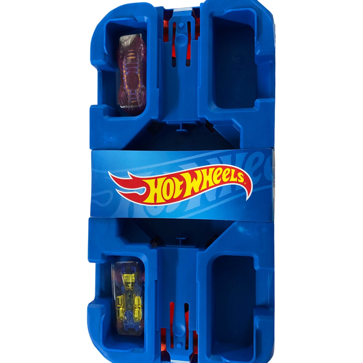 HOT WHEELS Deluxe Stunt Box Construction Set With 2 Cars Ages 4 Unassembled