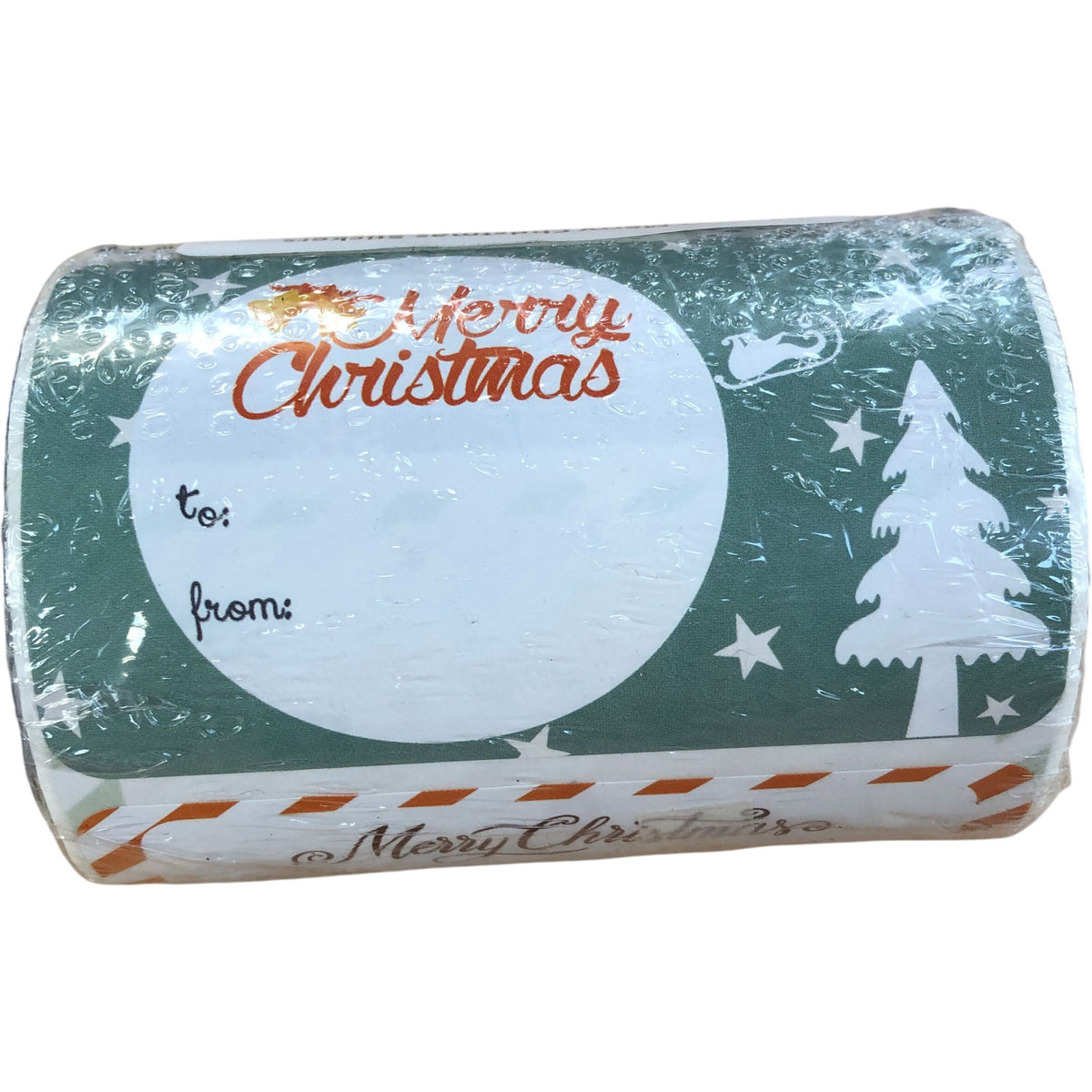 Merry Christmas Gift Tags Roll To From Labels 250 Pieces