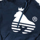 MONEY® Hoodie Size S Men's Navy Blue Cotton Long Sleeve Casual Sweatshirt