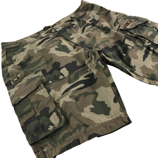 Bench Camo Cargo Shorts Men's Summer Trousers XL