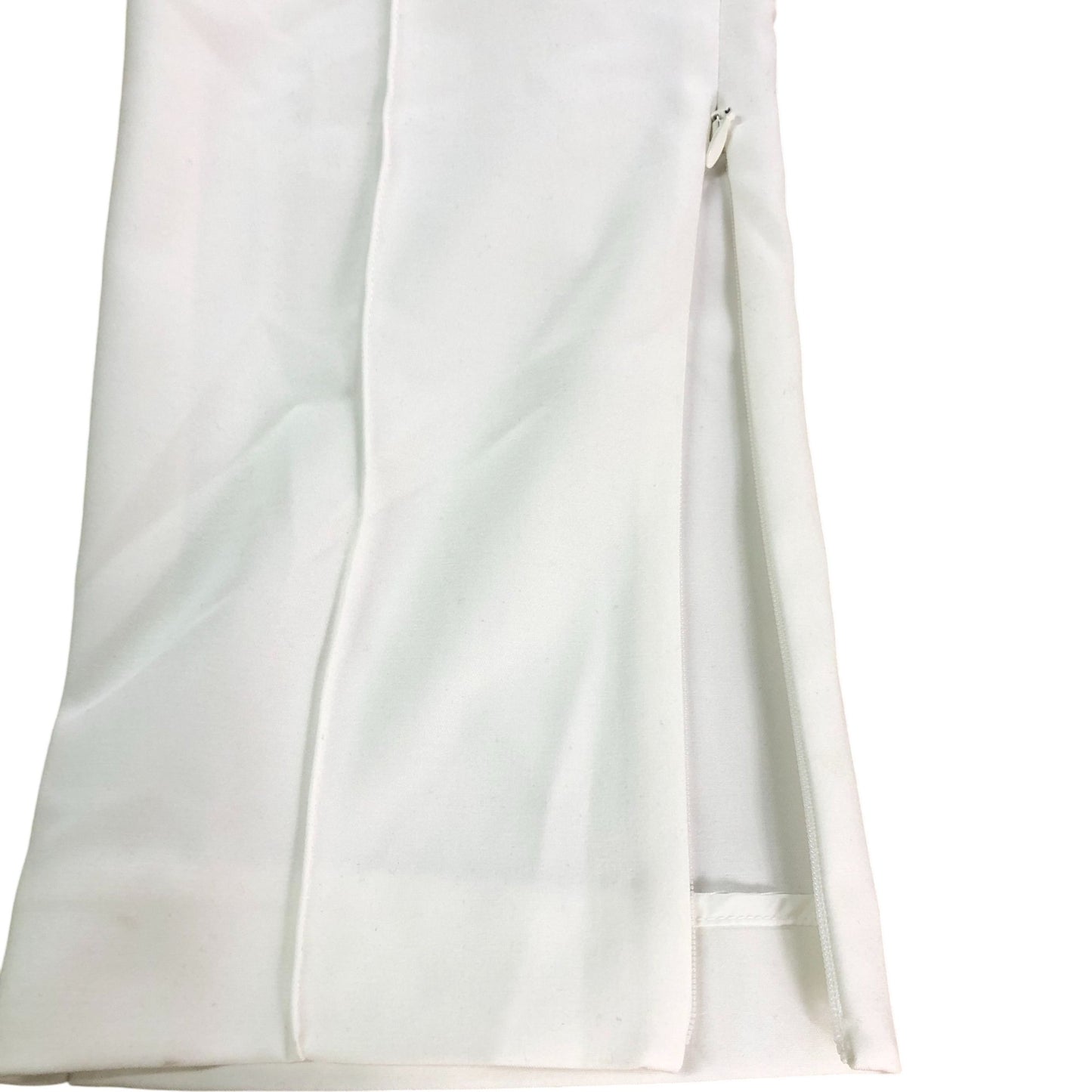 Acler Ivory Slim Fit Ankle Zip Tailored Trousers - Size 8