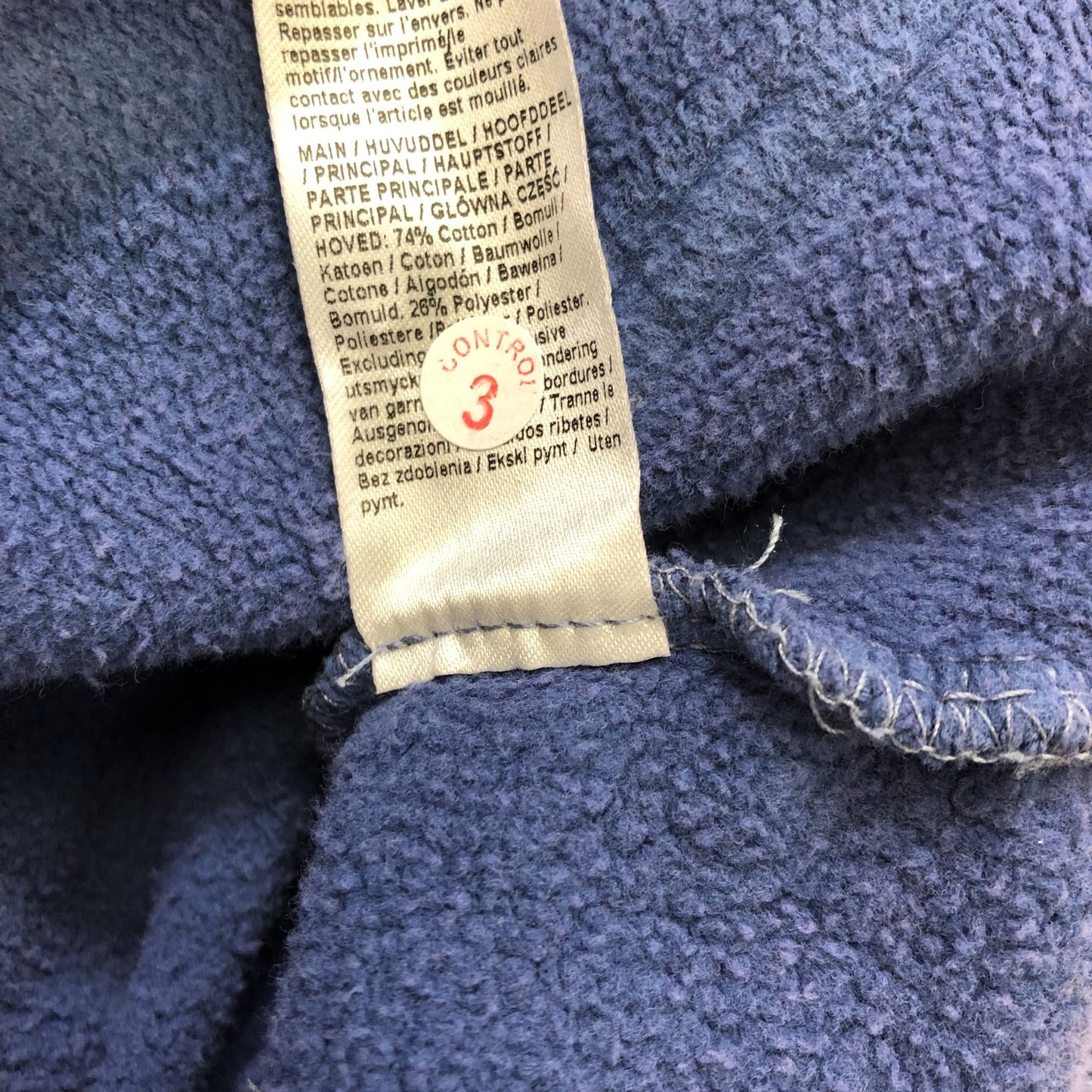 River Island Hooded Sweatshirt Men's Blue Unplanned Gallerie de Design M