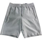 River Island Slim Fit Active Shorts XS Men's Grey Pinstripe Lightweight
