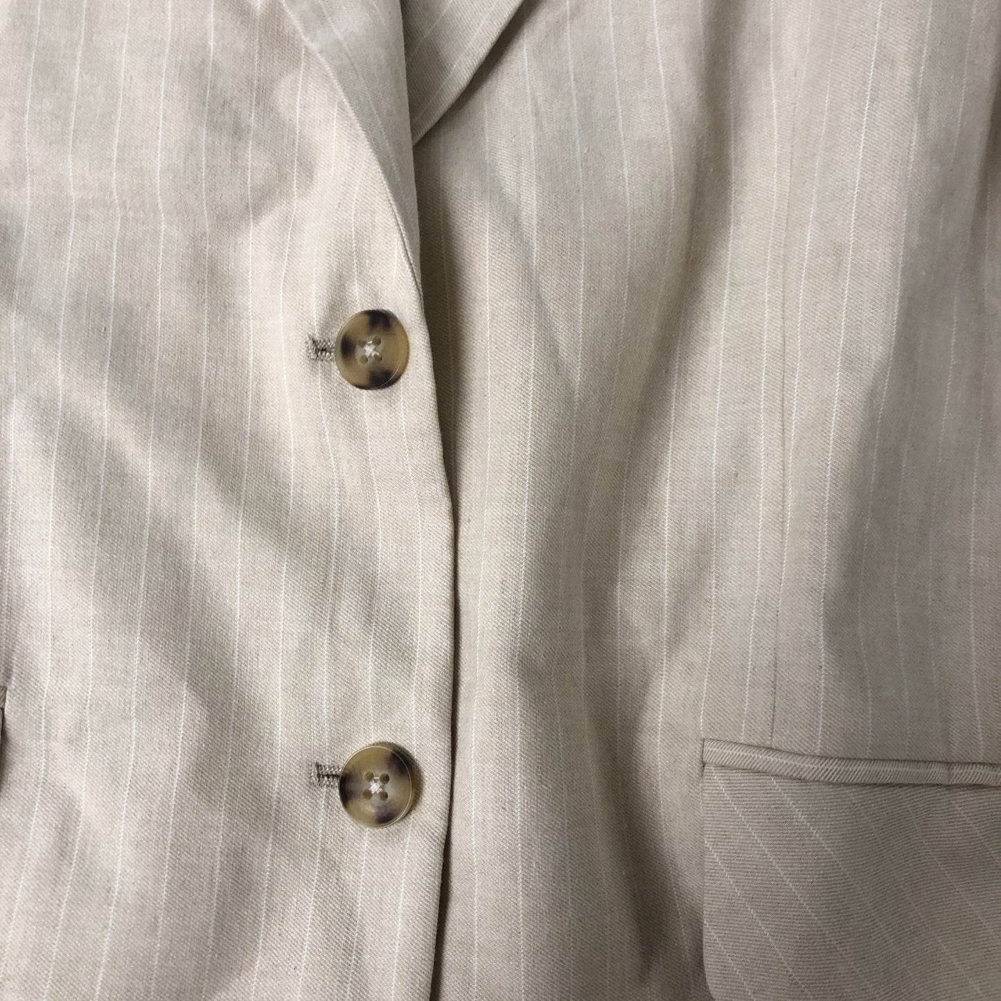 Paul Smith PS Beige Striped Blazer Jacket Size 40 Men's Smart Casual Wear