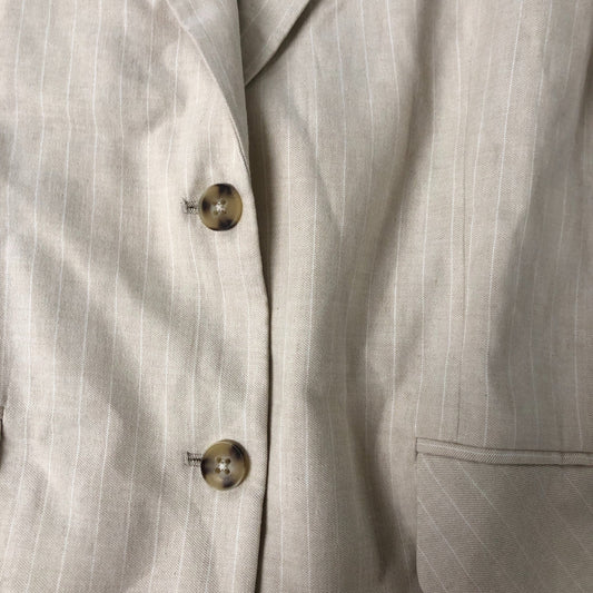 Paul Smith PS Beige Striped Blazer Jacket Size 40 Men's Smart Casual Wear
