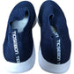 Slip On Sneakers Lightweight Breathable Navy Blue UK10.5