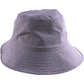 Reversible Bucket Hat One Size Women's Charcoal Grey Check/Pink