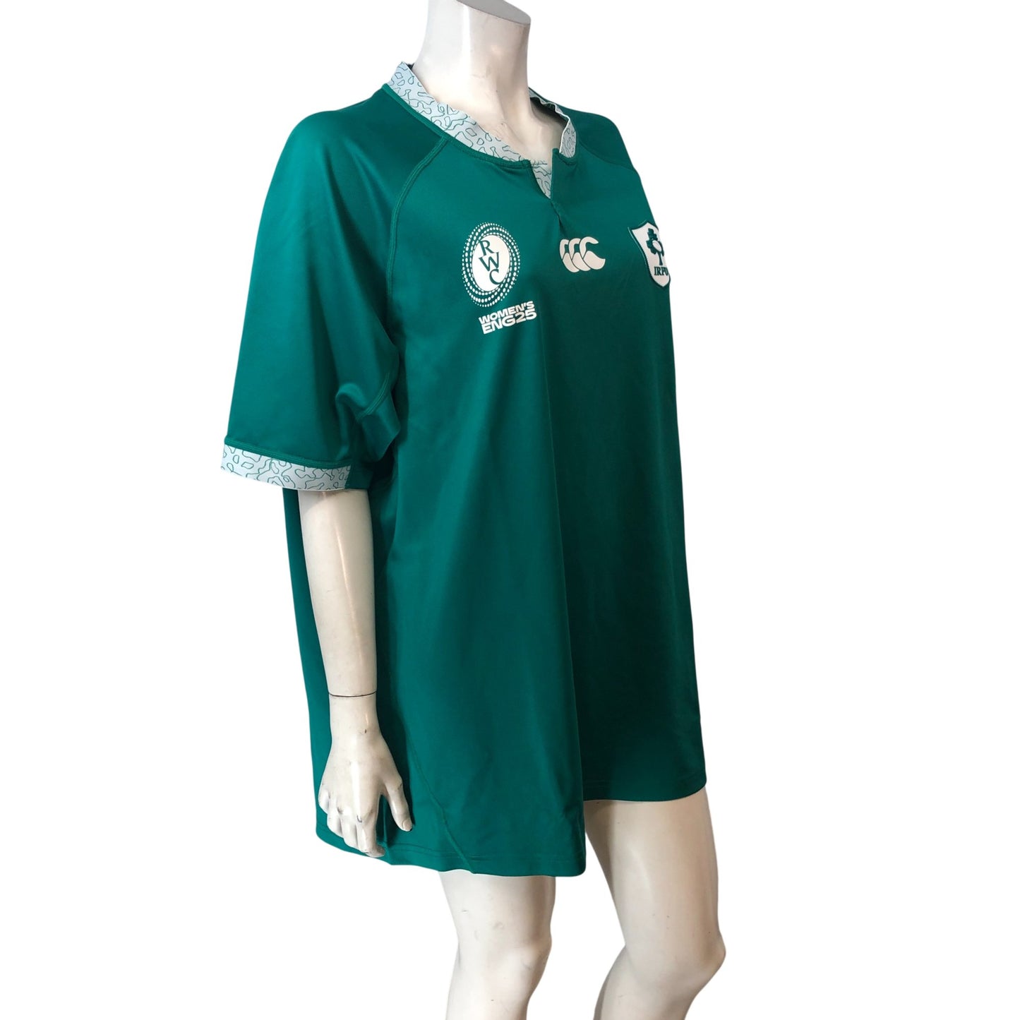 Canterbury Ireland Rugby Home Jersey 4XL Quick Dry Green RWC 2025