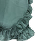 River Island Green Ruffle Hem Dress Women's Size 6