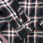 Checked Flannel Shirt XS Women's Long Sleeve Button Up Top