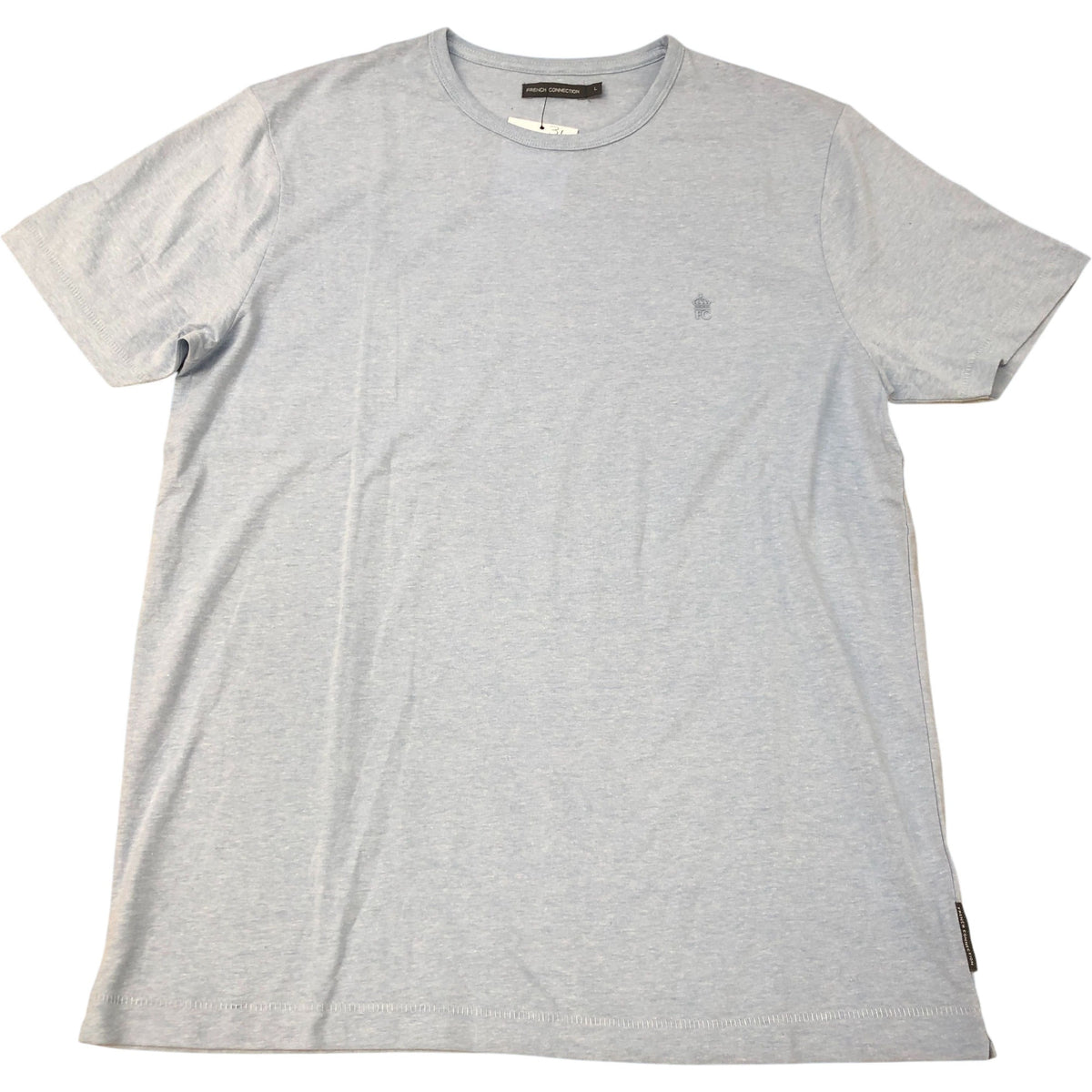 French Connection Light Blue T-Shirt Size L