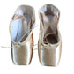 Tancefair Ballet Pointe Shoes Size 33 - UK 1 with Silicone Toe Pads