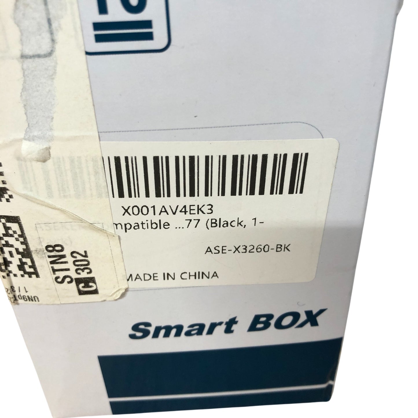 Smart Box Compatible Toner Cartridge ASE X3260 BK High Performance Printing
