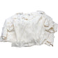 River Island Men's Size XL Short Sleeve Shirt Cream Cutout Design Pack of 10