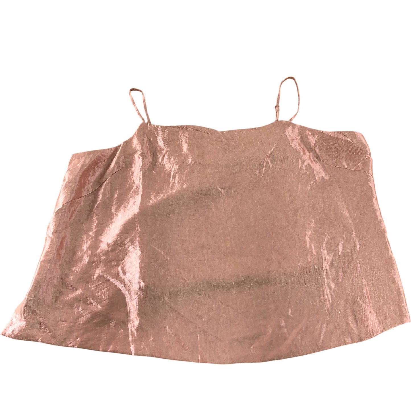 Boden Pink Satin Cami Top - Size 22