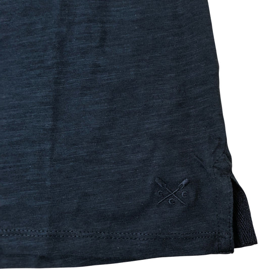 Crew Clothing Company Top Size 12 Women's Long Sleeve Navy Cotton Fashion
