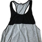 ASOS Tank Top Black and Grey Sleeveless Casual Summer Wear Large
