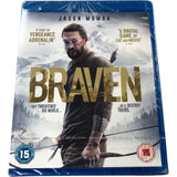Braven Blu-Ray Jason Momoa Action Thriller DVD New Sealed