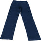 Dark Wash Straight Leg Jeans UK10R Women's 99 Cotton 1 Elastane