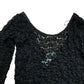 River Island Three Top Set Black Lace Pink Relaxed Size 8