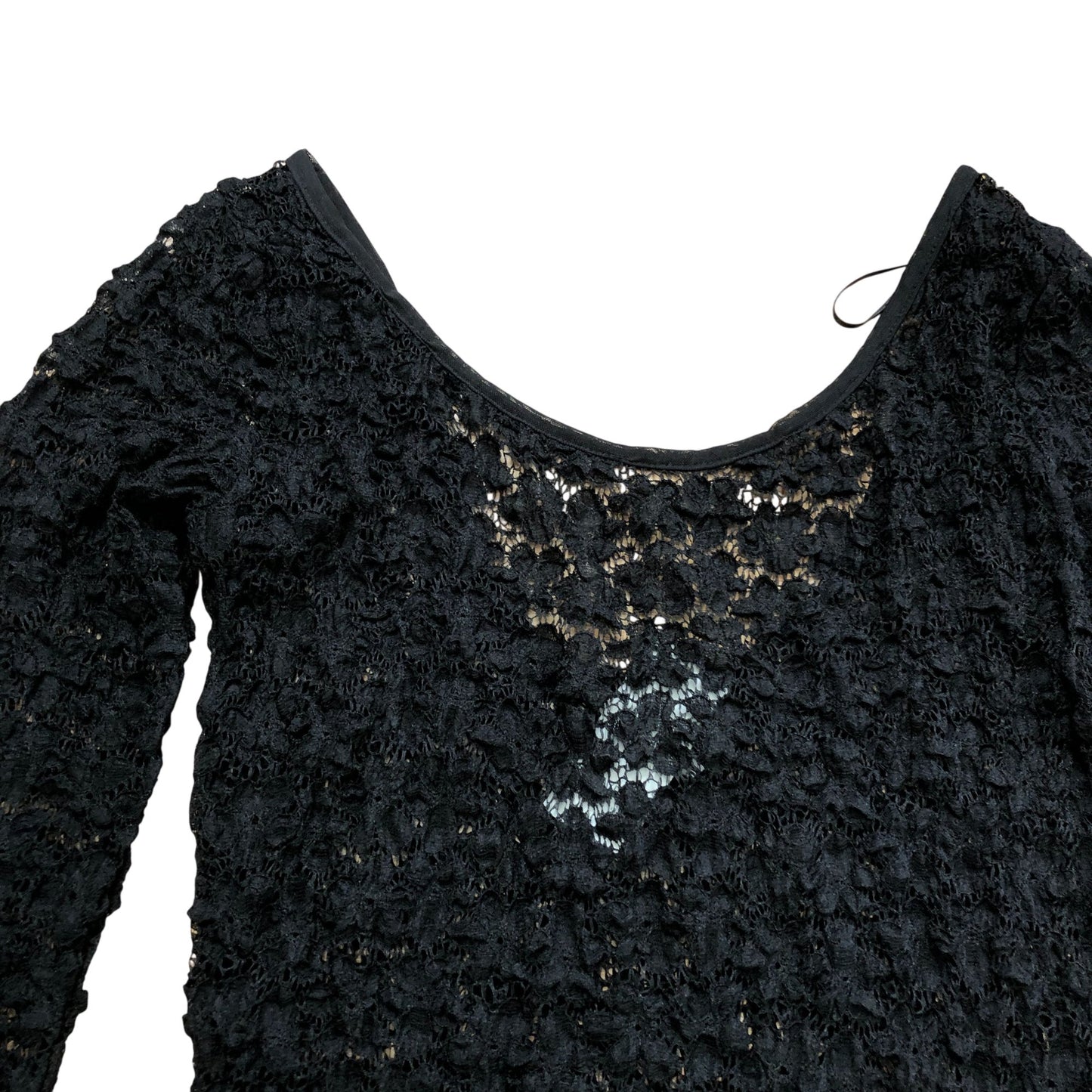 River Island Three Top Set Black Lace Pink Relaxed Size 8