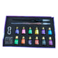 16 Piece Calligraphy Glass Dip Pen Set With Ink Bottles And Gift Box Set