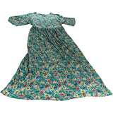 River Island Maternity Green Floral Midi Dress - Size 16