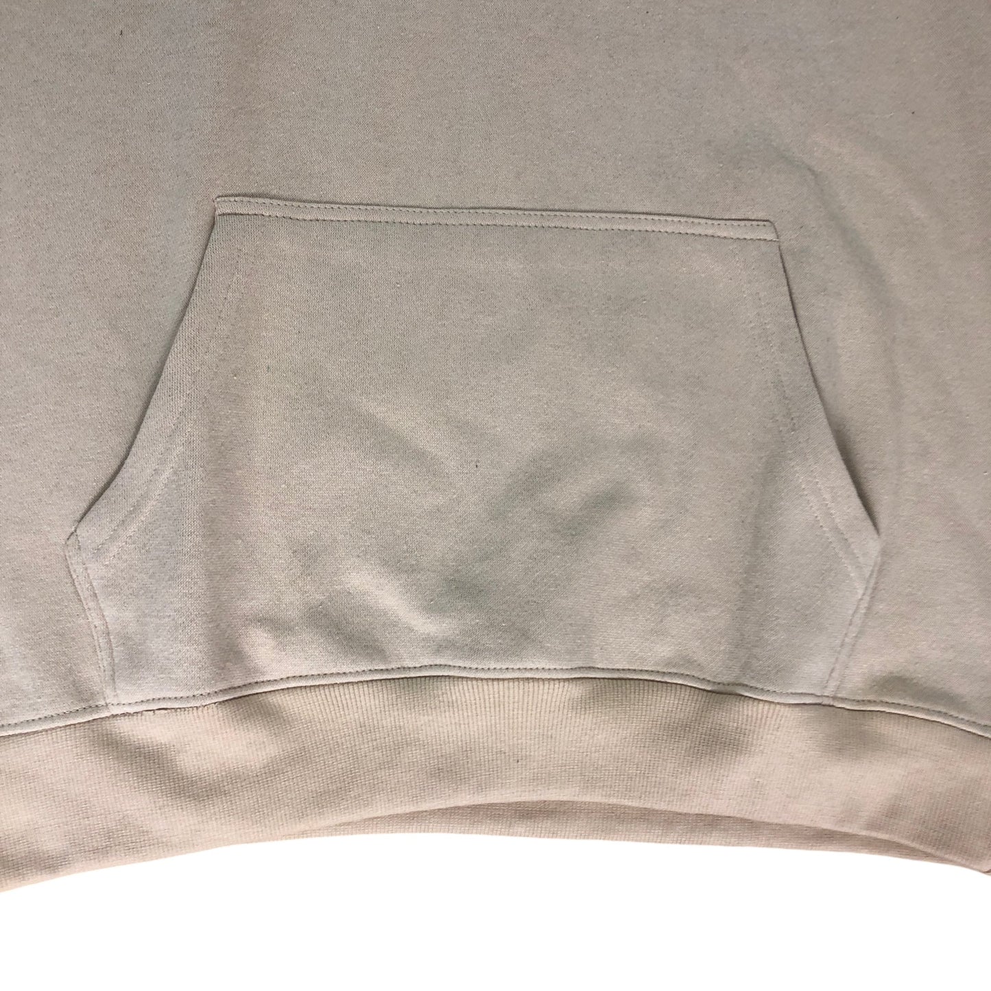 AVANT GARDE Hoodie UK L Casual Cotton Blend Beige Pullover Sweatshirt