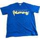MONEY T-Shirt M Men's Blue Graphic Cotton Short Sleeve Casual Wear